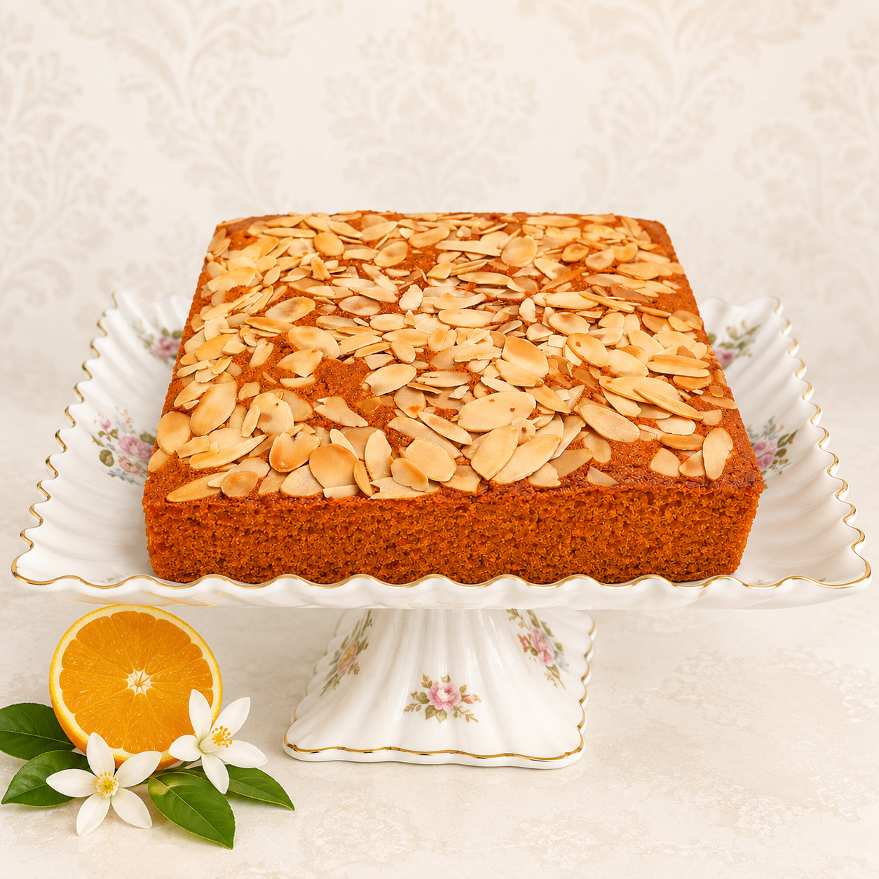 Almond Orange Tea Loaf