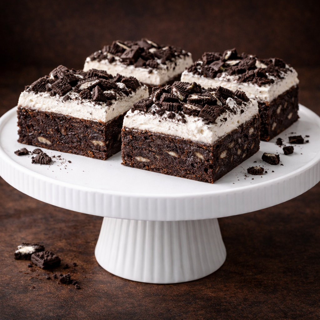 Cookies & Crème Fudge Brownie