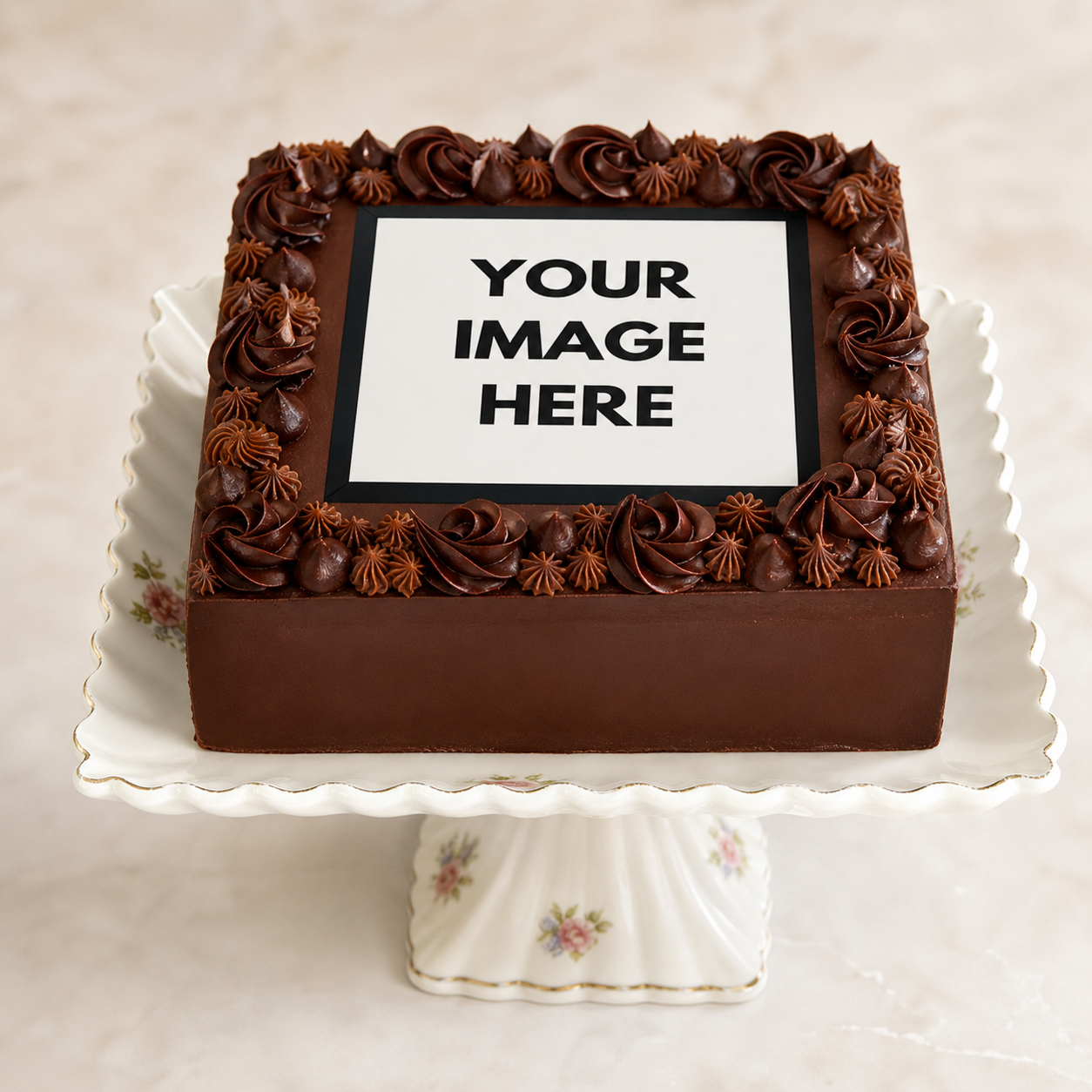 Bespoke Memory Photo Cake