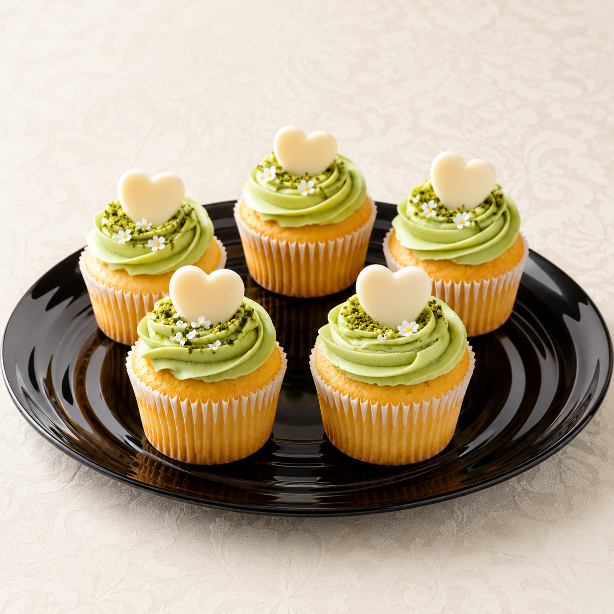 Pistachio Cupcakes