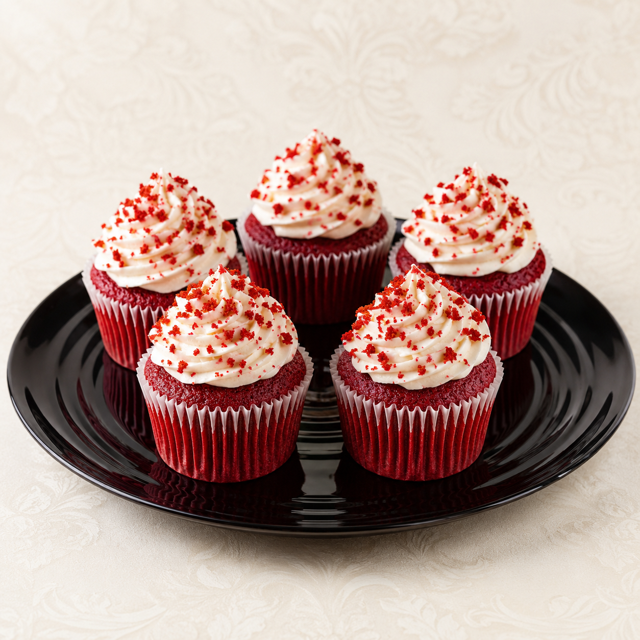 Classic Red Velvet Cupcakes
