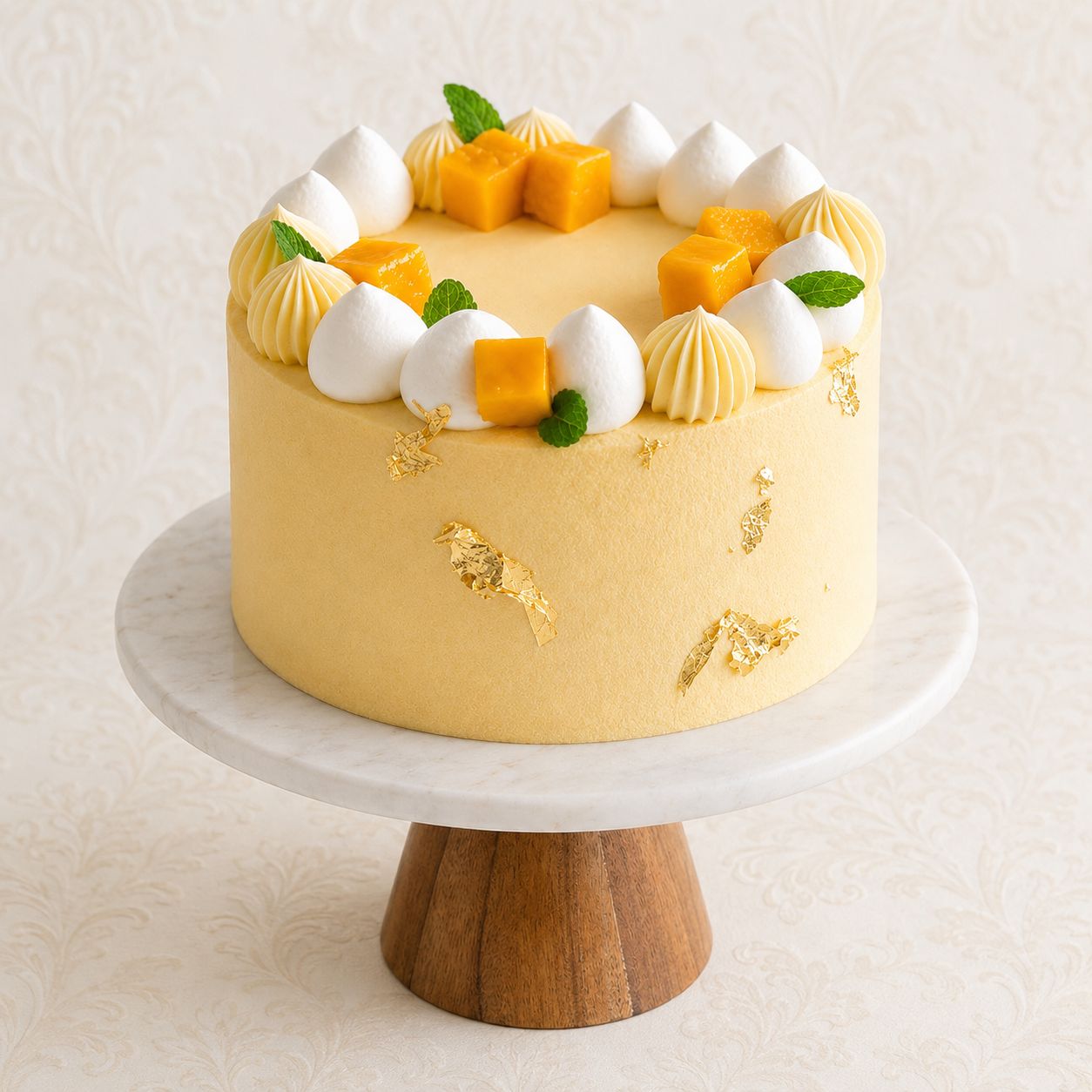 Seasonal Mango Cake