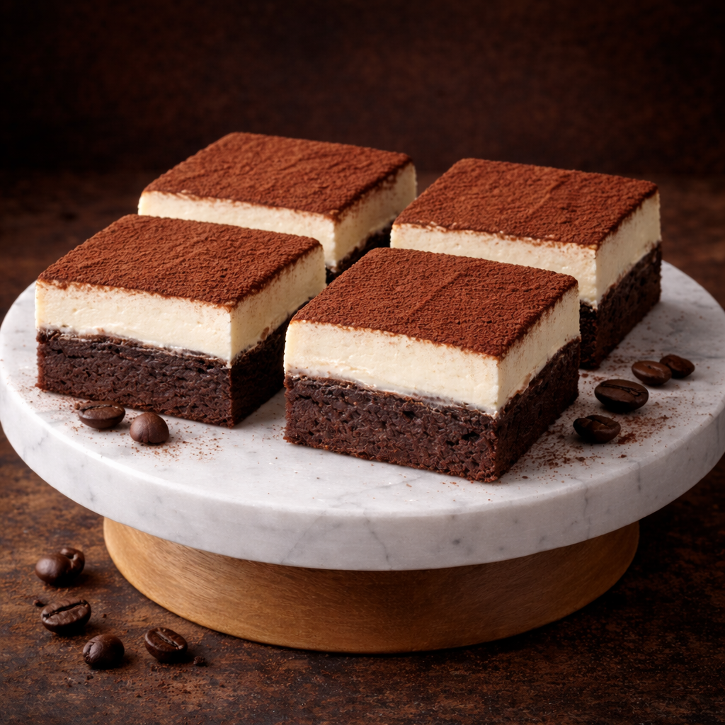 Tiramisu Fudge Brownie